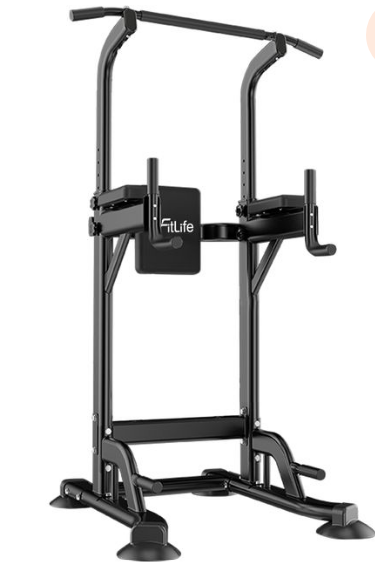 DH FitLife Station de Trempe Multifonction - Réglable 10 positions - Noir - Acier - Max. 150 kg
