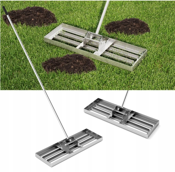 Coast Lawn Leveler - Argent - 106 x 25 cm - 170 cm