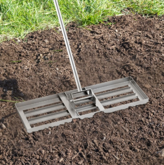Coast Lawn Leveler - Argent - 106 x 25 cm - 170 cm