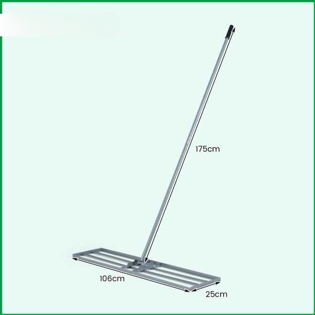 Coast Lawn Leveler - Argent - 106 x 25 cm - 170 cm