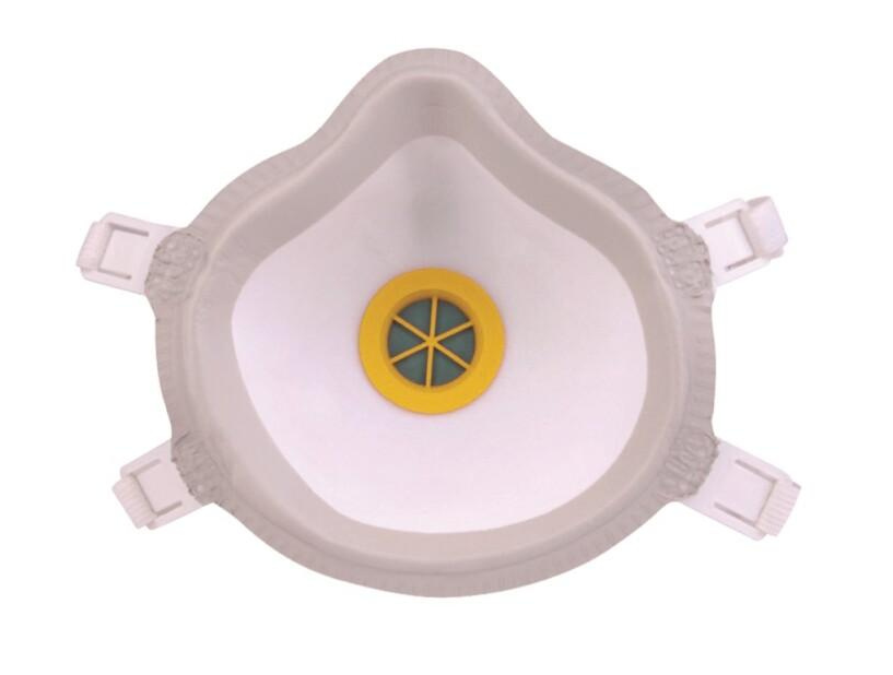 FFP2 NR Masque anti-poussière - Filtrant - Demi-masque - Protecteur - Blanc