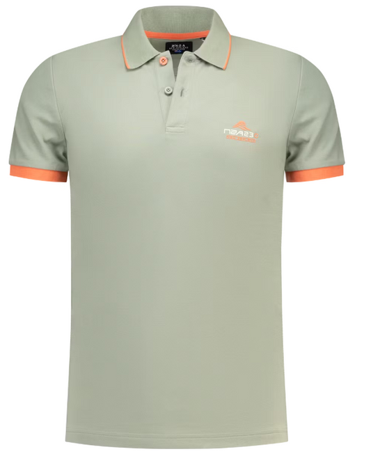 Polo extensible New Zealand Auckland - Tissu extensible - Mellow Army - XL