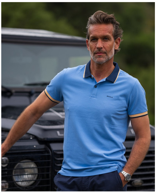 Polo extensible New Zealand Auckland - Bleu - Taille S