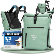EVO Pannier Backpack 2-in-1 Water Repellent 25L Noir