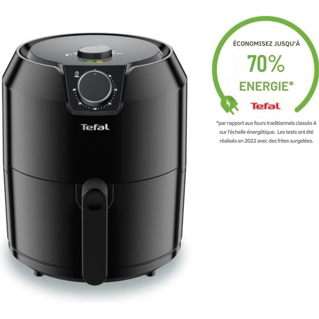 Friteuse TEFAL - 4.2 L Autonome - 1500 W - Friteuse à air chaud - Noir