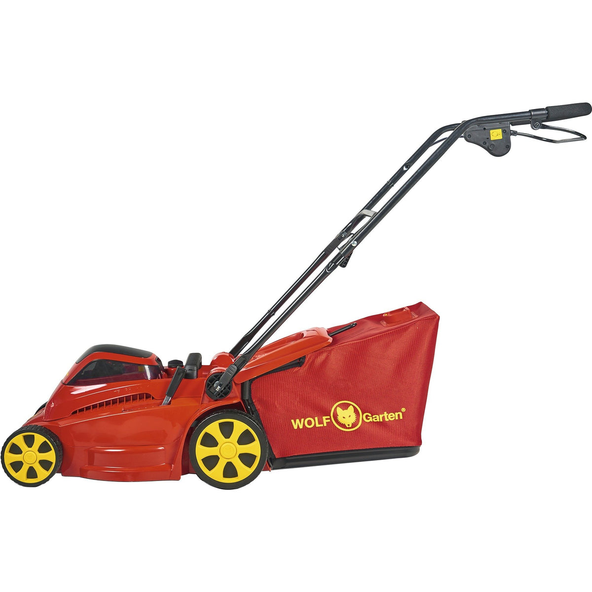 WOLF-Garten LYCOS 40/340 MH Accu Tondeuse à gazon 34 cm - Rouge - Chargeur rapide et batterie inclus