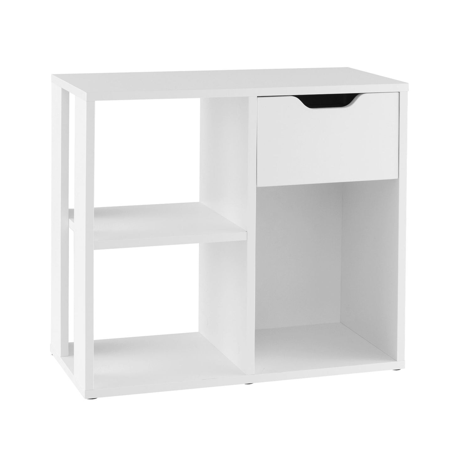 Meuble de rangement Coast - Carré - Ouvert - 60 x 30 x 58 cm - Blanc