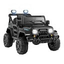 Coast Electric Child Car Black - SUV avec télécommande et lumières LED - 99 x 62 x 62 cm