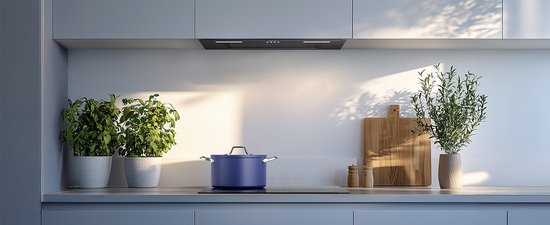 CIARRA CBCB6926A hotte aspirante encastrable 60 cm - 650 m³/h - noir - A+++