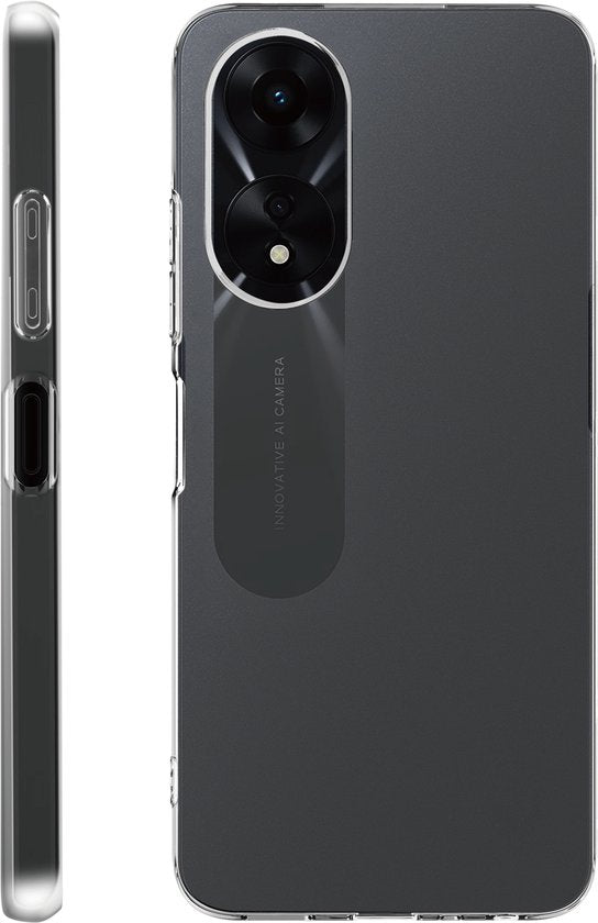 Coque BeHello pour Oppo A58 4G - ThinGel Case - Transparente