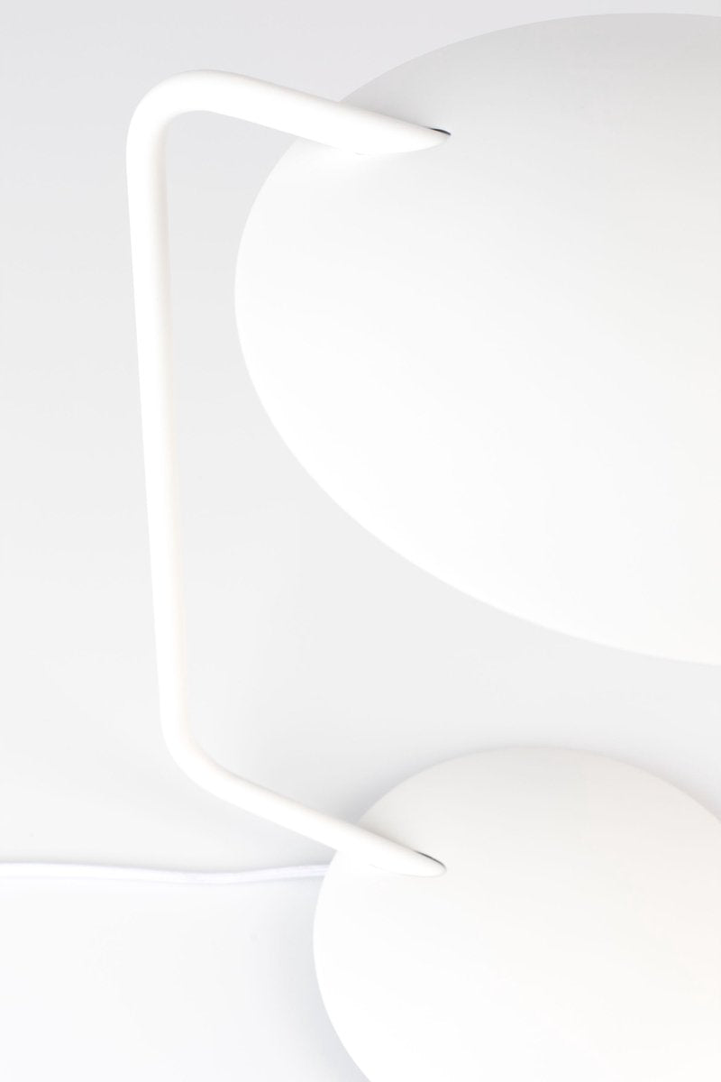 Zuiver Pixie lampe de bureau en fer - Blanc - Longueur du cordon 1,60 m - 230V - 3W - 30x25x38,50