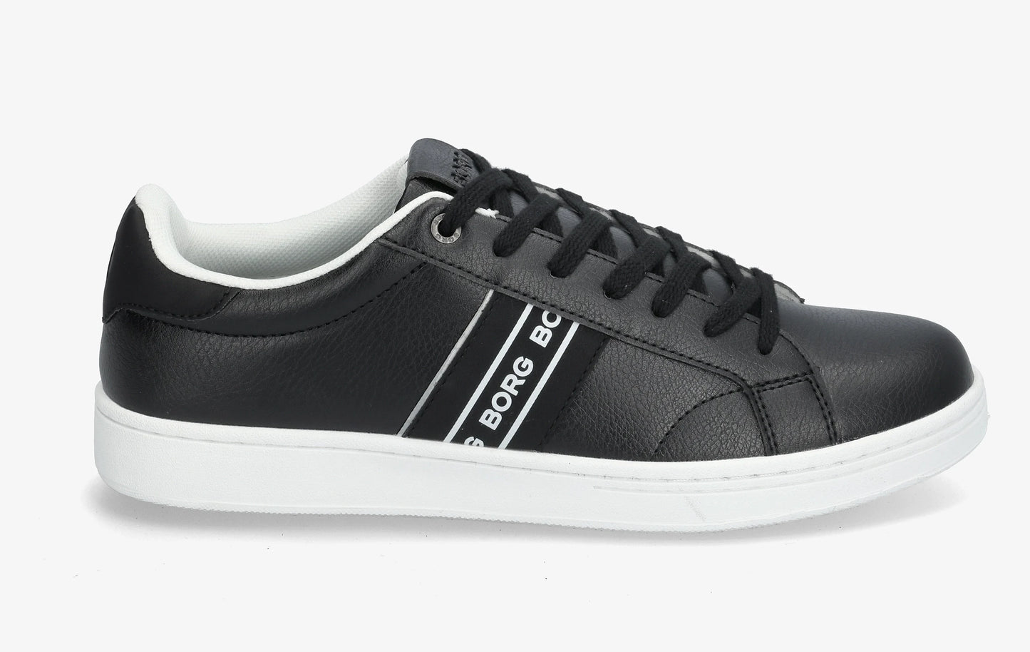 Björn Borg - CUP LOGO T470 - Baskets basses - Hommes - Noir - Fermeture à lacets