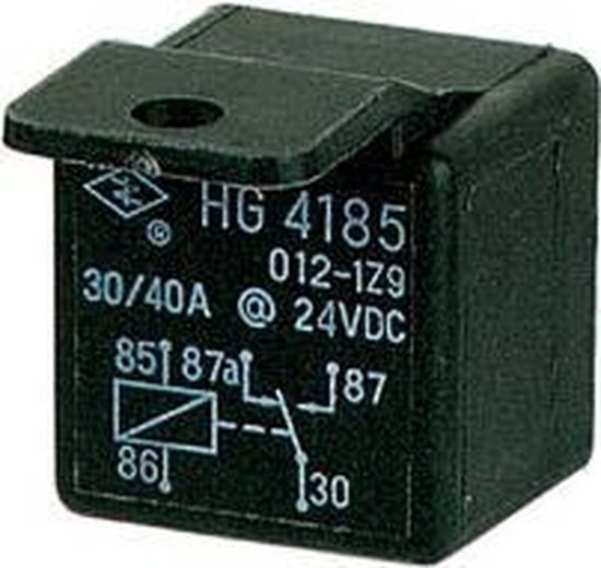 Relais automobile Electronic® - 40 A/24 V CC - 1xINVERSÉ (960/24)
