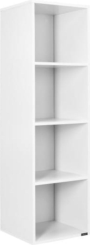 Bibliothèque Skylar 30x30x106cm blanc