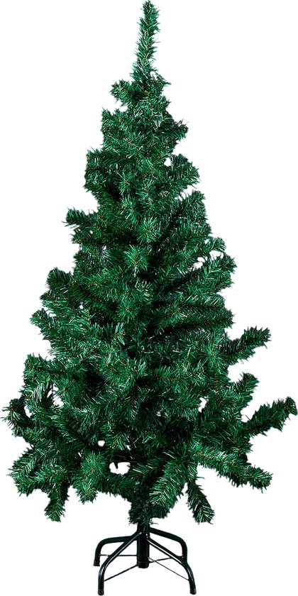 Arti Casa Sapin de Noël artificiel 120 cm - Sapin de Noël avec support - Sapin de Noël en plastique - Décoration de Noël d'intérieur - Vert