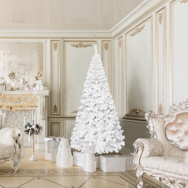 Coast Christmas Tree Sapin artificiel - support métal 150-240 cm blanc
