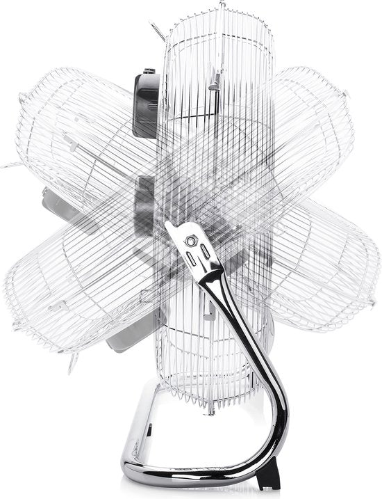 Ventilateur de sol en métal 45 cm - 3 niveaux - réglable à 130° - fort débit d'air - Tristar VE-5935