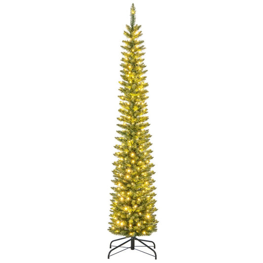 Coast Artificial Christmas Tree With 499 Branches - 200 Warm White LED Lights - 210 cm de haut - Vert