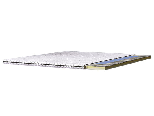Surmatelas Emma AirGrid - Respirant et confortable - dimensions 200 x 200 cm