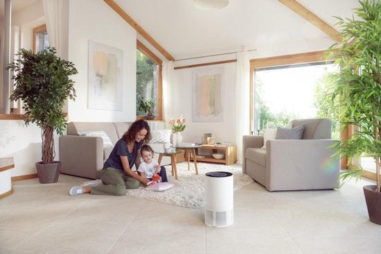 Purificateur d'Air Airfresh Clean 400 Soehnle, avec filtre HEPA, 145m3/h, Blanc