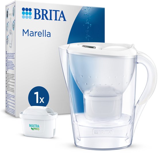 Carafe filtrante BRITA Marella 2,4 L + cartouche filtrante MAXTRA PRO 1051118