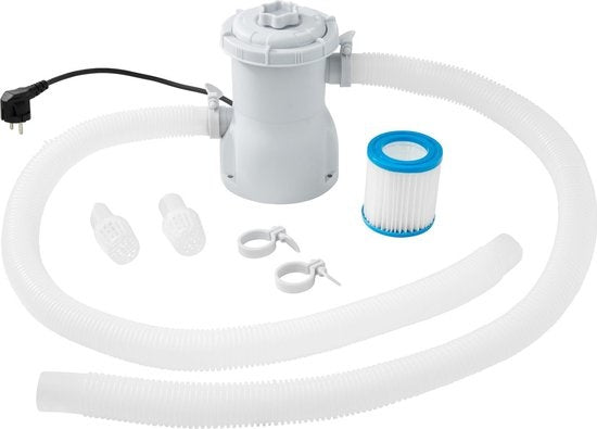tectake® - Piscine - Piscine ronde avec pompe de filtration Ø 360 x 76 cm - 403824
