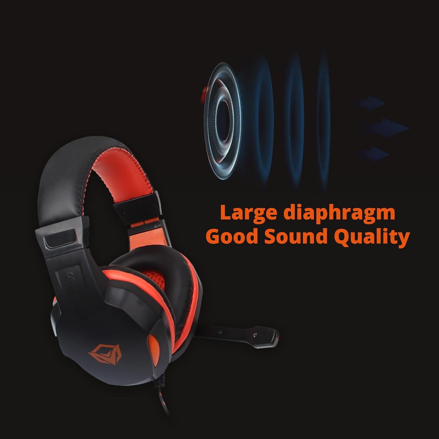 Casque de jeu filaire avec technologie 3D Surround Sound