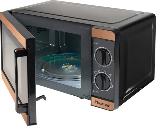 Micro-ondes autonome Bestron - AMN100CO - 20 L - 6 programmes - 700 - 1 150 W - Cuivre - Garantie 5 ans