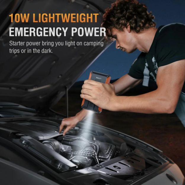 Utrai T1 Jump Starter 2000 A - Noir - Batterie externe 13 200 mAh