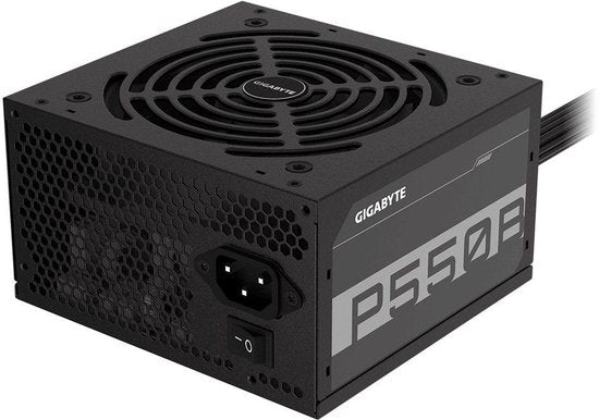 Bloc d'alimentation Gigabyte P550B 550 W pour PC, certifié 80 Plus pour son rendement énergétique