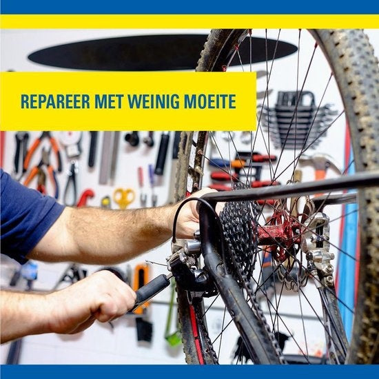 Kinzo Bicycle Repair Kit - 20-Piece - in Handy Case (Kit de réparation de bicyclette Kinzo - 20 pièces - dans une mallette pratique)