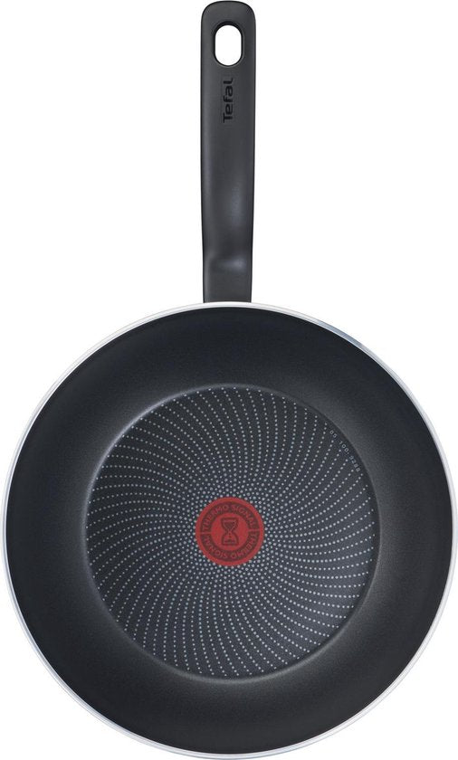 Poêle wok Tefal Start'easy 28 cm - Sans PFOA - Convient à toutes les sources de chaleur
