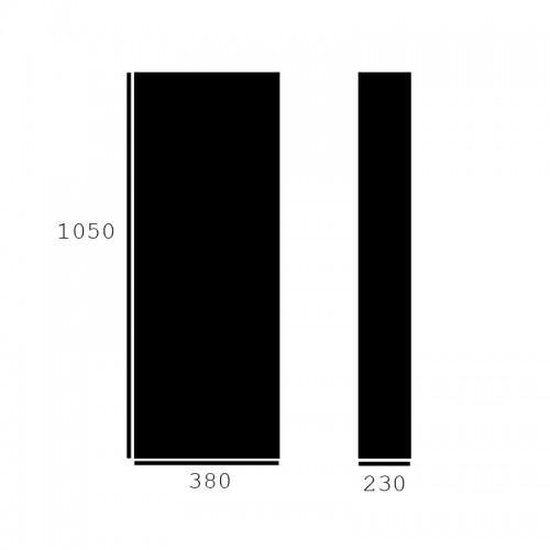 Boîte aux lettres Allux 600 Noir