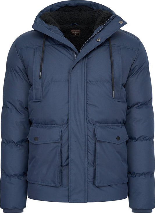 Cappuccino Italia - Veste Hommes Winter Moorland - Bleu - Taille XL