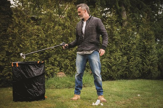 Sac à déchets de jardin Fiskars - Sac de jardin Solid™ - Sac à déchets de jardin pliable - pop-up - 172 litres