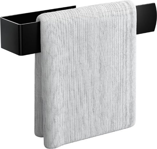 Noswo Porte-serviettes - Rangement évier - Comptoir & Cuisine - acier inoxydable - Noir