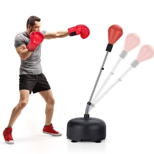 Sac de boxe Coast sur pied - Gants de boxe inclus - Gonflable