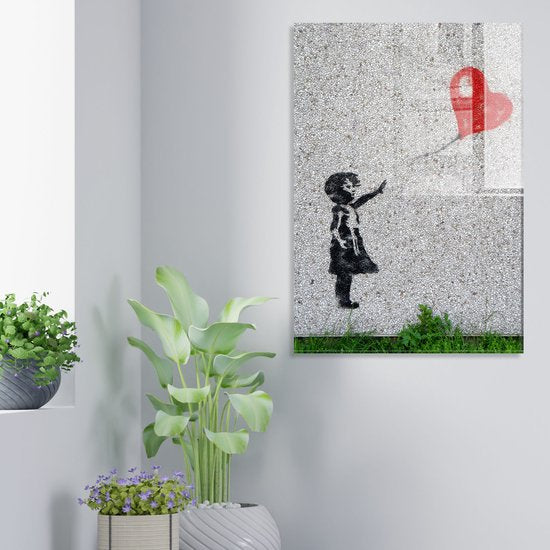 Bozeman Peinture décorative en verre trempé | 100% verre trempé | 50 x 70 cm - Asir Group - Décoration murale - Multicolore - Verre - Décoration murale - Décoration murale -.