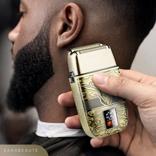 Tondeuse professionnelle 5-en-1 sans fil avec grille de rasage - Sansbeauté - Tondeuse à cheveux pour hommes - Cheveux - Tondeuse à cheveux - Machine à cheveux pour coiffeurs - Tondeuse à cheveux - Tondeuse à barbe - Barbe Hair Clipper - Barber Buddha Tri