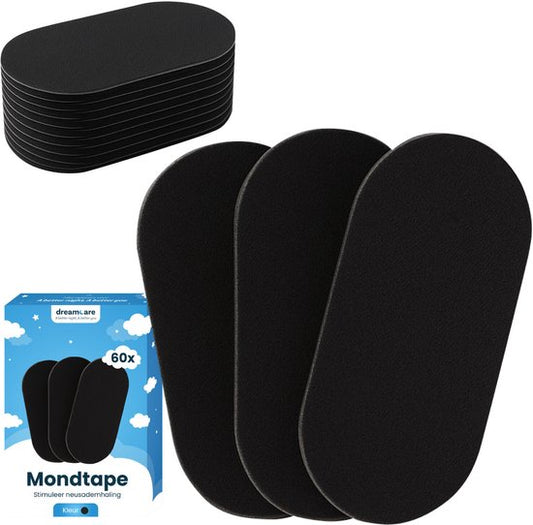 DreamCare Bande adhésive buccale Calm - Anti-ronflement - Bande adhésive buccale - Ronflement - Bande adhésive buccale - Sommeil - Doux pour la peau - 60 pièces