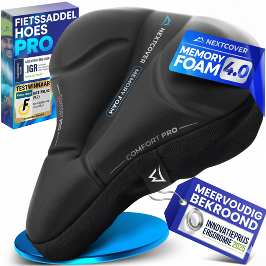 Housse de selle Nextcover CoverPro - Memory Foam 4.0 - Ergonomique - Vélo de ville