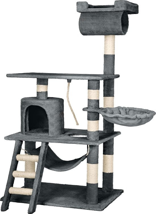 TecTake Stokely Krabpaal - Grijs - 141 cm