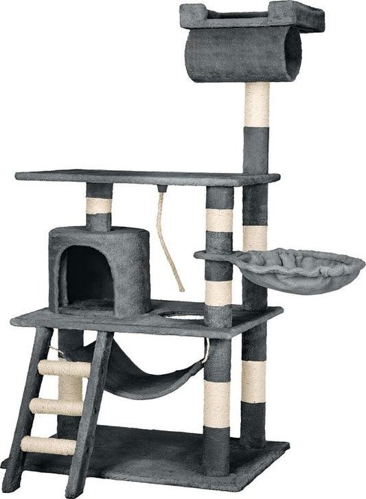 TecTake Stokely Krabpaal - Grijs - 141 cm