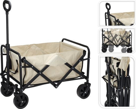Chariot pliable-75 x53 x 43 cm