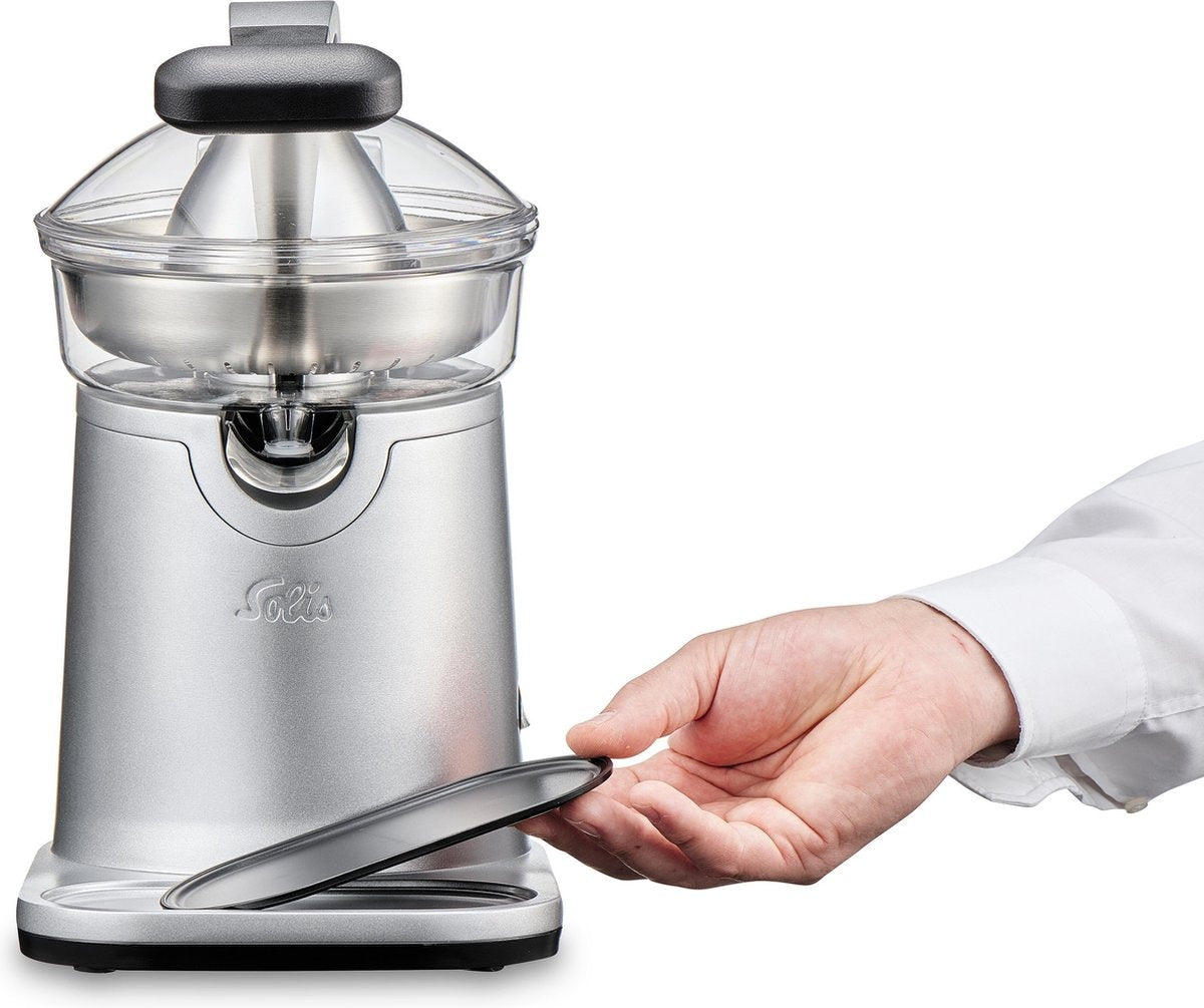 Presse-agrumes électrique - Solis Citrus Press Station 8454 - Silver