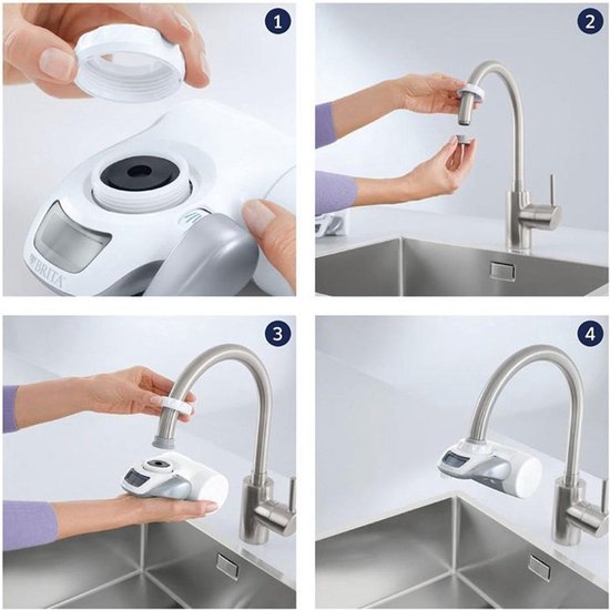 Système de filtration d'eau Brita On Tap - à installer sur le robinet, 1 pièce