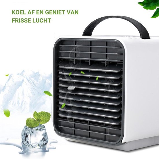 Refroidisseur d'air Mini - TIKKENS -  Ventilateur / Ventilateur de table - Vert foncé