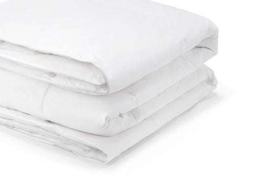 H&C Luze couette en duvet de canard toute l'année - 15% de duvet de canard - 155 x 220 cm