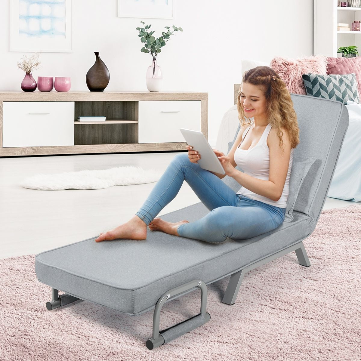 Coast Cabrio Sleep Sofa Fauteuil pliant Besinbedbank Canapé-lit 5 positions Light Grey