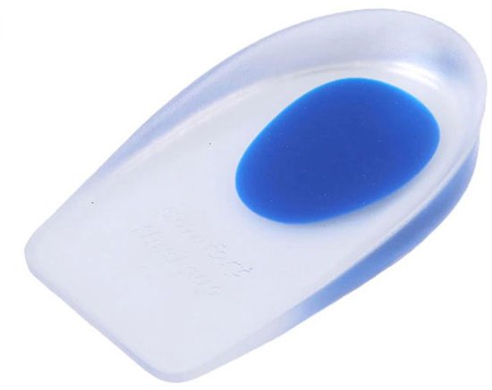 Wellhealth - Coussinets d'épine calcanéenne confortables pour un soutien supplémentaire - Hommes - 2 paires